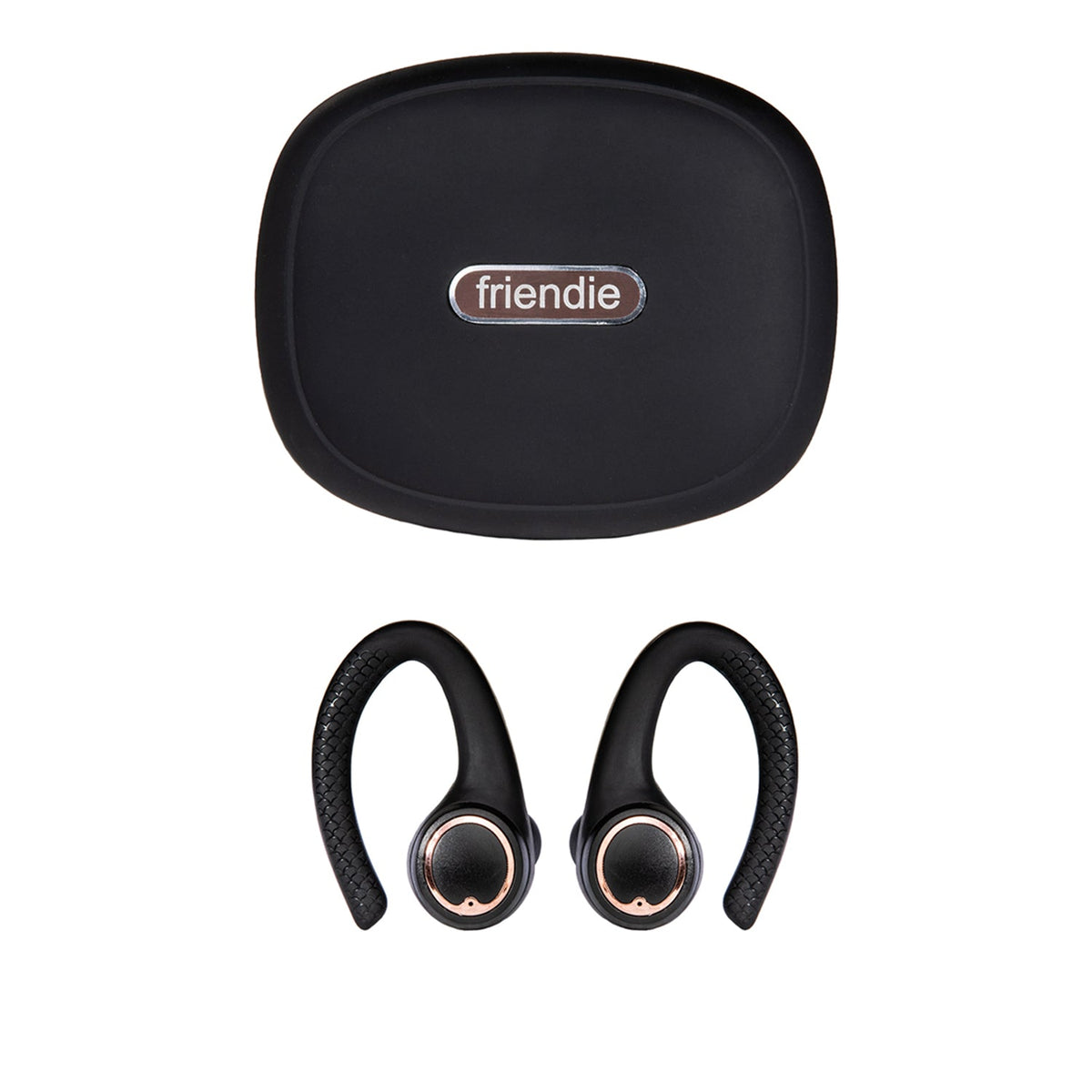 Auricolari sportivi AIR Active 2.0, nero opaco e oro rosa