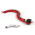 Giocattolo automatico a serpente con sensore per animali domestici