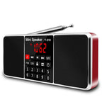 Ricevitore radio FM digitale stereo, rosso