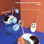 Voiture-jouet interactive intelligente pour chats