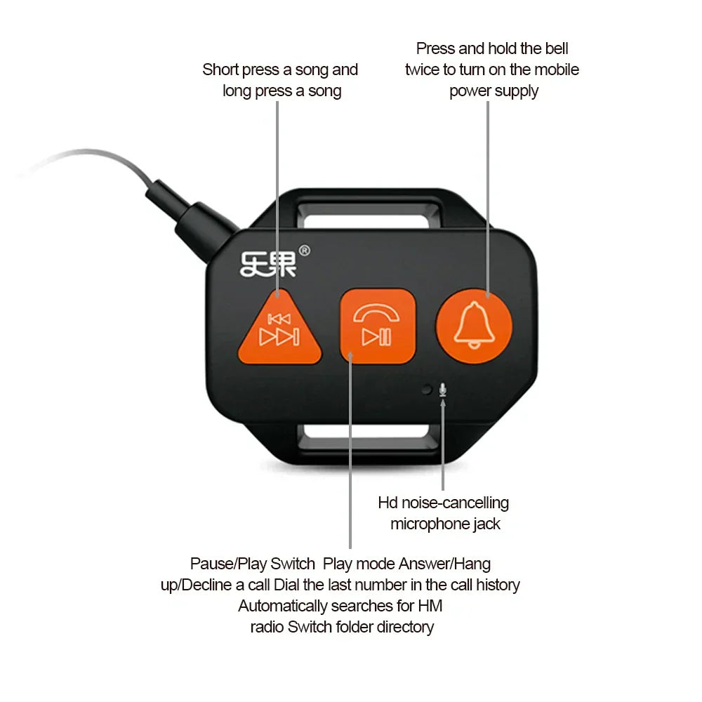 Altoparlante Bluetooth portatile per ciclismo e sport all'aperto