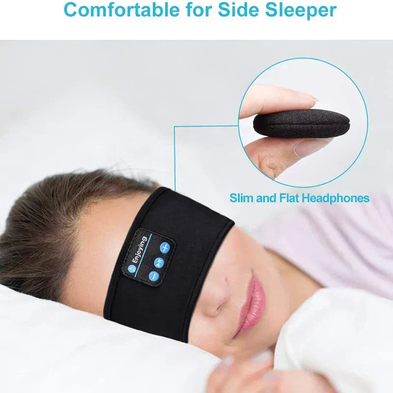 Wireless Bluetooth sleep headband for listening to music