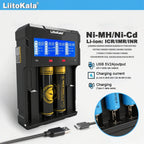 Caricabatterie intelligente per batterie LiitoKala Lii-K4