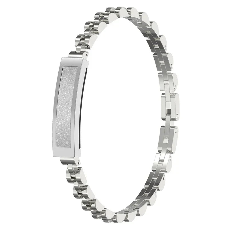 Smartwatch senza schermo, argento