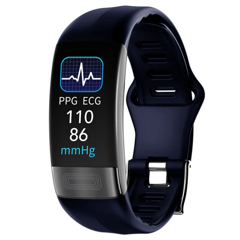 Bracciale intelligente per l'attività fisica, blu
