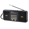 Altoparlante portatile con Bluetooth e radio FM, nero