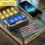 Caricabatterie intelligente per batterie LiitoKala Lii-K4