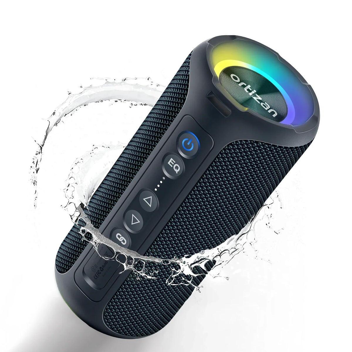 Enceinte Bluetooth stéréo de 40 W, noire