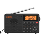 Radio digitale stereo portatile, nera