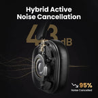 Cuffie Bluetooth wireless ad archetto, nere