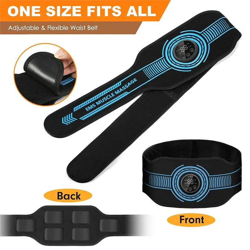 Électrostimulateur musculaire intelligent EMS pour les bras, bleu