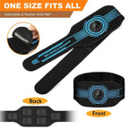 Électrostimulateur musculaire intelligent EMS pour les bras, bleu