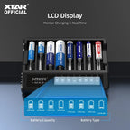 XTAR MX8 Smart Battery Charger-4