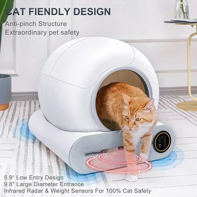 Smart cat litter box