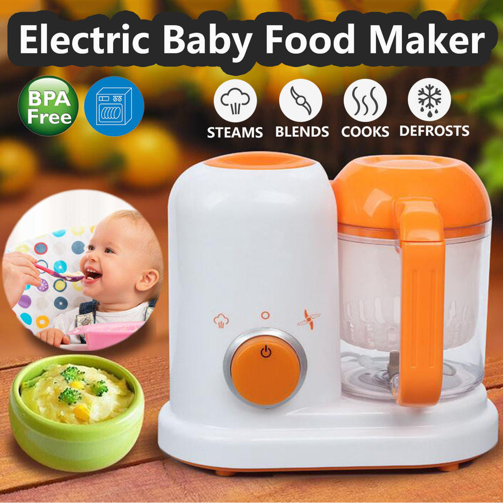 Smart multifunctional baby food processor