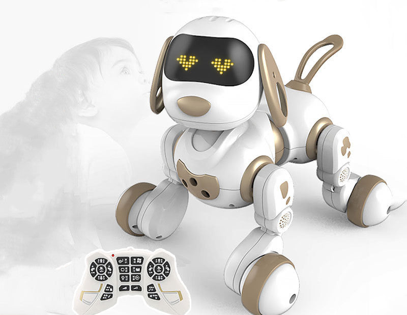 Smart remote-controlled robotic puppy