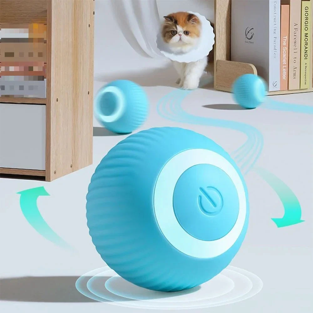Palla rotolante intelligente e interattiva per cani e gatti