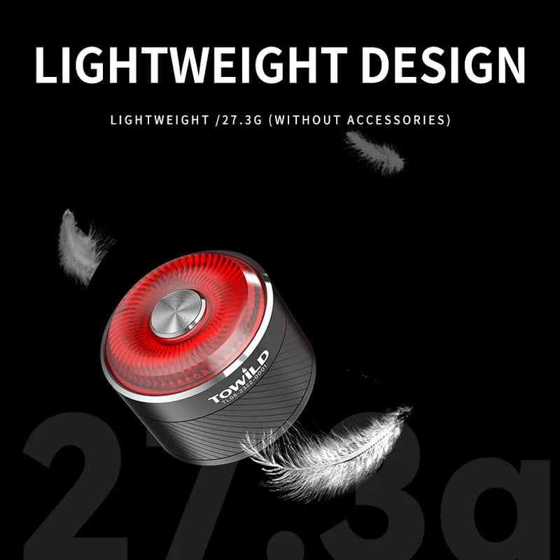 Luce posteriore intelligente TOWILD TL05 con rilevamento frenata