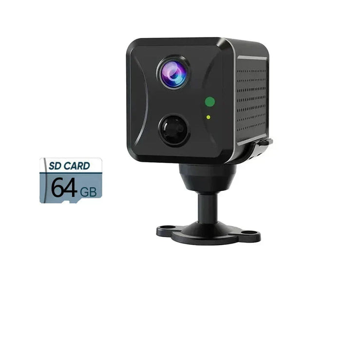 Minicamera di sicurezza 4G/Wi-Fi per videosorveglianza Ultra HD