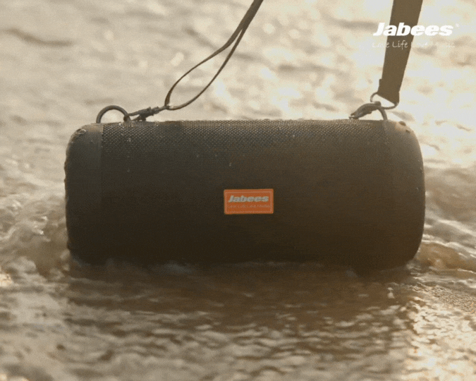 Altoparlante Bluetooth da esterno Jabees WHALE con tracolla