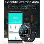 Smartwatch rotondo con schermo da 3,53 cm