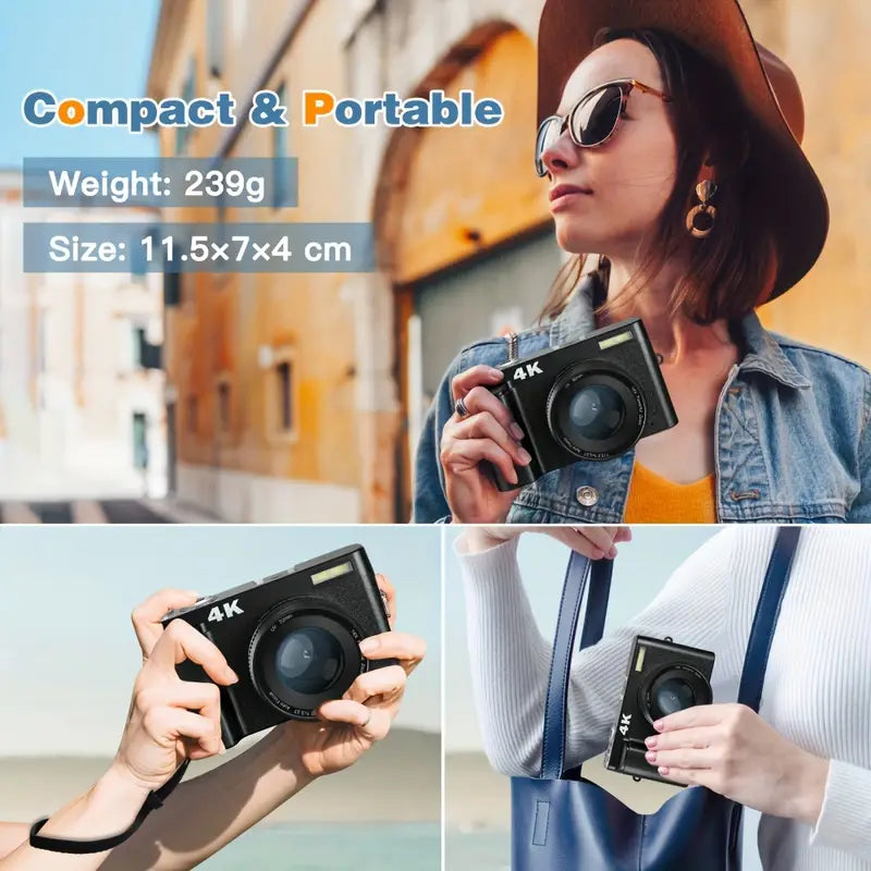 High-definition 4K digital camera