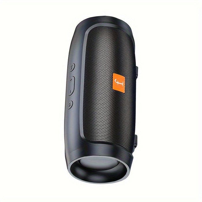 Two-channel outdoor wireless speaker with powerful bass