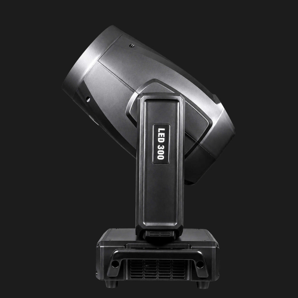 Testa mobile a LED F20 DMX/RDM da 300 W con doppio prisma