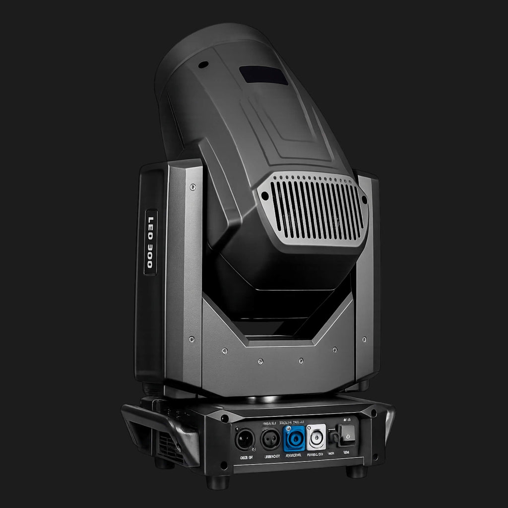 Testa mobile a LED F20 DMX/RDM da 300 W con doppio prisma
