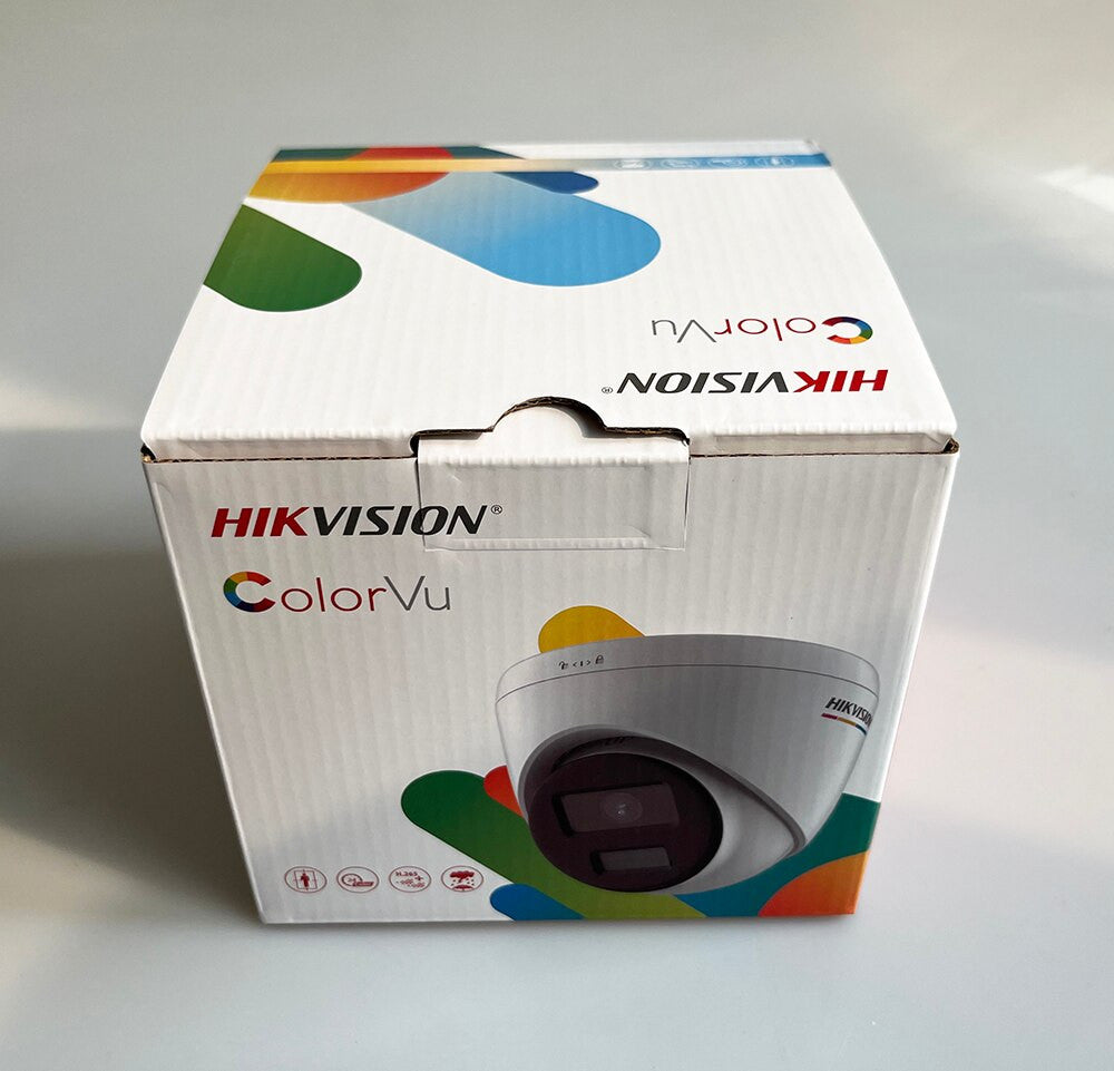 Telecamera Hikvision ColorVu DS-2CD1347G2-LUF da 4 MP, rilevamento MD 2.0, PoE, H.265+