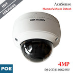 Telecamera di sicurezza Hikvision AcuSense da 4 MP con rilevamento di persone e veicoli