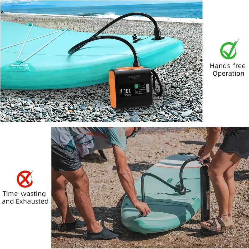 High-capacity smart inflation pump